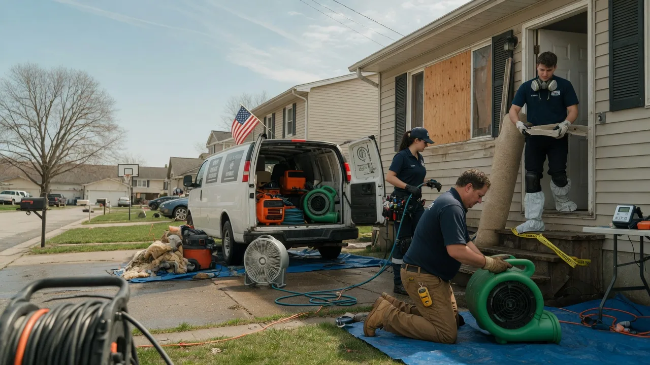 Water Damage Restoration in Whitesville, KY near me